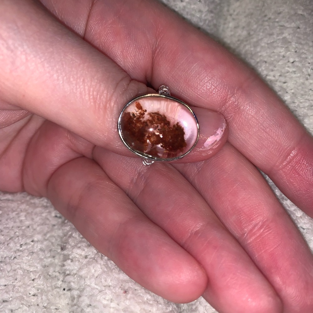 Garden Quartz Crystal Ring